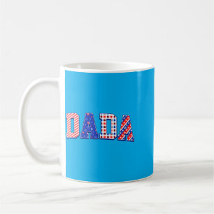 Mama Dada Mini 4th Of July Aamerican Family Coffee Mug