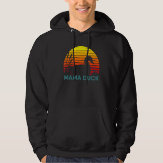 Mama Duck Mother's Day Vintage Costumed Hoodie