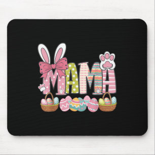 Mama Easter Coquette Happy Easter Day Funny Easter Mouse Mat