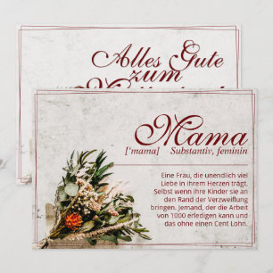 Mama - einfach unersetzlich - Bouquet
