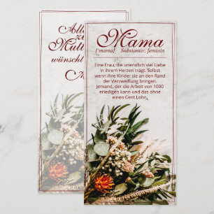 Mama - einfach unersetzlich - Bouquet