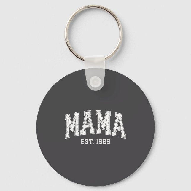 Mama Est 1929 Mom D Mothers Day Ized  Key Ring (Front)
