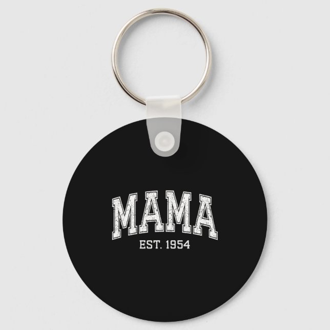 Mama Est 1954 Mom D Mothers Day Ized  Key Ring (Front)