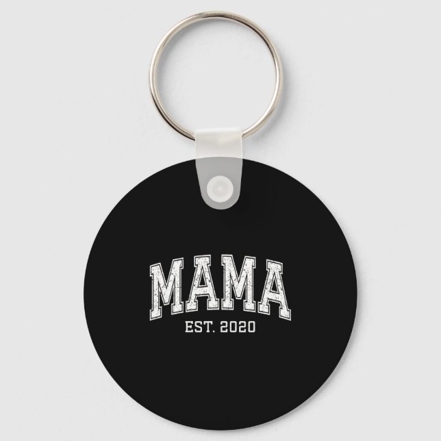 Mama Est 2020 Mom D Mothers Day Ized  Key Ring (Front)