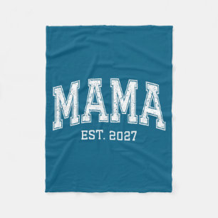Mama Est 2027 Mom D Mothers Day Ized  Fleece Blanket