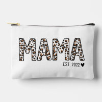 Mama Est Bag Leopard Print, Custom Mama Est