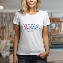 Mama est Womens Basic T-shirt
