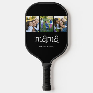 Mama Established Modern 3 Photo Pickleball Paddle