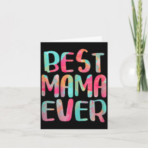 Mama ever shirt women mothers day  card