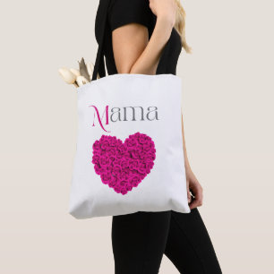 Mama Floral Beautiful Mother’s Day, Birthday Gift Tote Bag