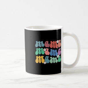 Mama Floral Groovy Mum Life Mama Mother's Day Mate Coffee Mug