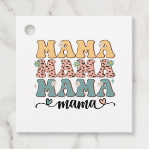Mama Flower Favour Tags