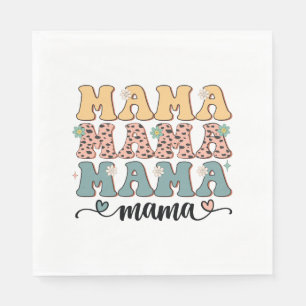 Mama Flower Napkin