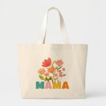 Mama Flower Tote