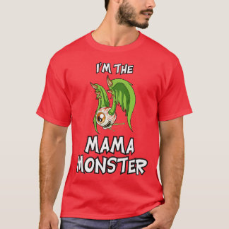 Mama Flying Eye Halloween Matching Family T-Shirt