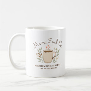 Mama Fuel Co. Cosy Coffee Mum Design Mug