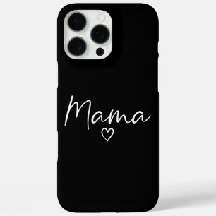 Mama Gifts For Women Heart Mother's Day Mama iPhone 16 Pro Max Case