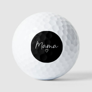 Mama Gifts For Women Heart Mother's Day Mama Golf Balls