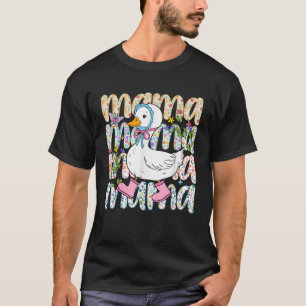Mama Goose Funny Silly Goose Mum Humour Mother s D T-Shirt