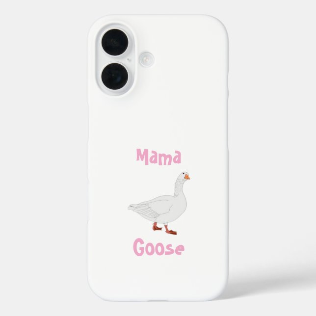 Mama Goose iPhone Case - Mother's Day Gift (Back)