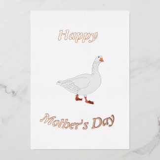 Mama Goose Mother's Day Foil Card