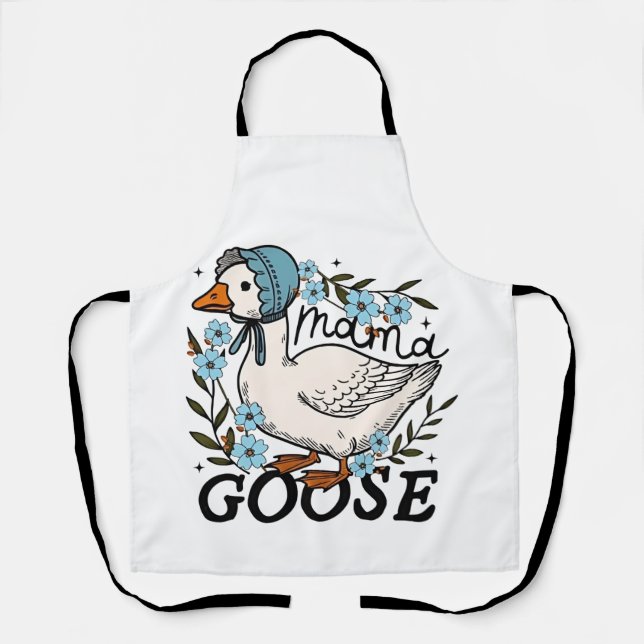 Mama Goose Silly Goose Mothers Day Apron (Front)
