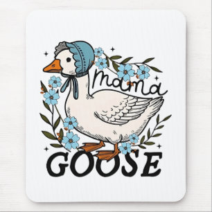Mama Goose Silly Goose Mothers Day Mouse Mat