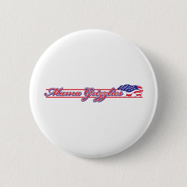 Mama Grizzlies 6 Cm Round Badge (Front)