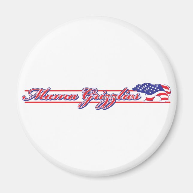 Mama Grizzlies Magnet (Front)