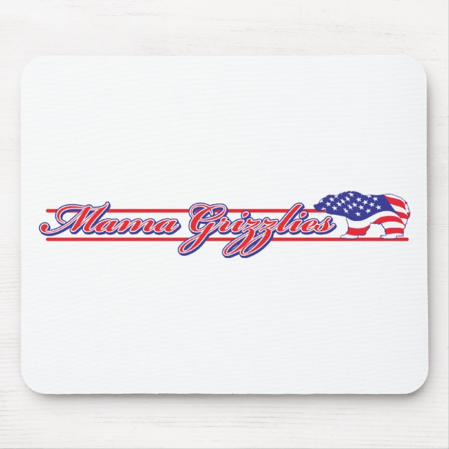 Mama Grizzlies Mouse Mat (Front)