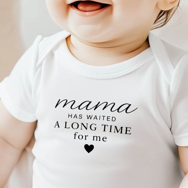 Mama Has Waited Baby Bodysuit Gift (Creator Uploaded)