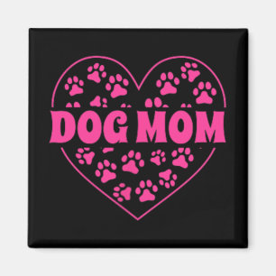 Mama Heart Mothers Day Golden Retriever Dog Mum Pa Magnet