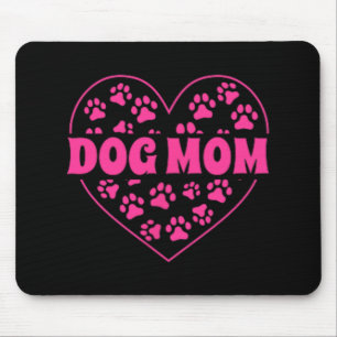 Mama Heart Mothers Day Golden Retriever Dog Mum Pa Mouse Mat