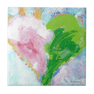 "Mama" heart tile
