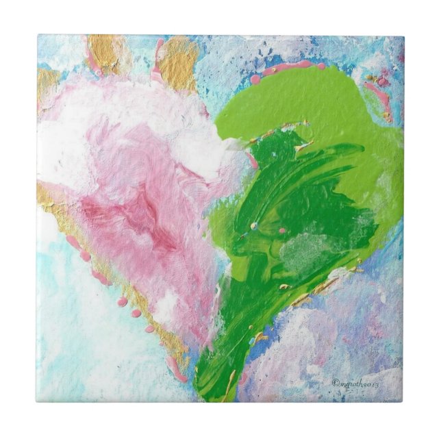 "Mama" heart tile (Front)