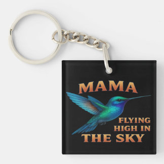 Mama Hummingbird – Flying High in the Sky Edition Key Ring