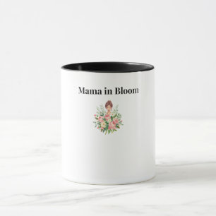 Mama in Bloom Floral Coffee Mug