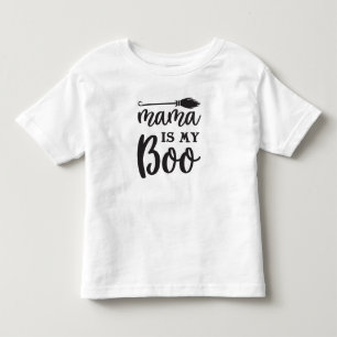 Mama is my Boo Halloween Toddler T-Shirt