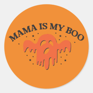 Mama Is My Boo Sticker