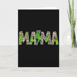 Mama Leopard Retro Mum Nanny Grandma Mother's Day Card