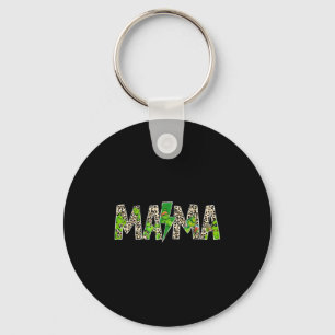 Mama Leopard Retro Mum Nanny Grandma Mother's Day Key Ring