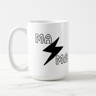 Mama lightning bolt mug