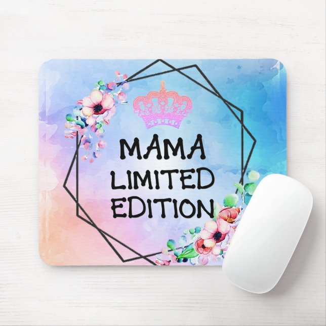 MAMA LIMITED EDITION - Pastel & Crown Mouse Pad (With Mouse)