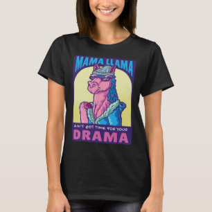 Mama Llama Alpaca for Mum Wife Women T-Shirt