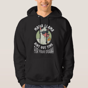 Mama Llama Alpaca for Women Hoodie