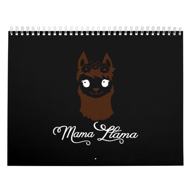 mama llama calendar (Cover)