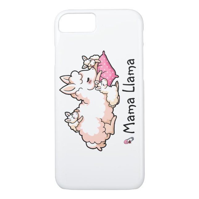 Mama Llama Case-Mate iPhone Case (Back)