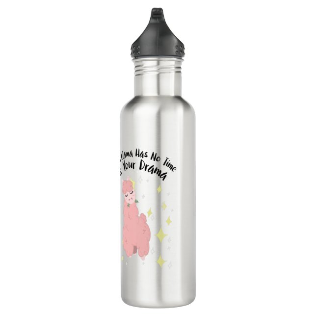 Mama Llama Has No Time For Your Drama 710 Ml Water Bottle (Right)