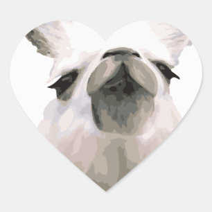 Mama Llama Heart Sticker