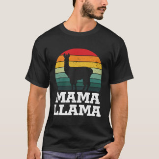Mama Llama Mum Happy Mother s Day T-Shirt